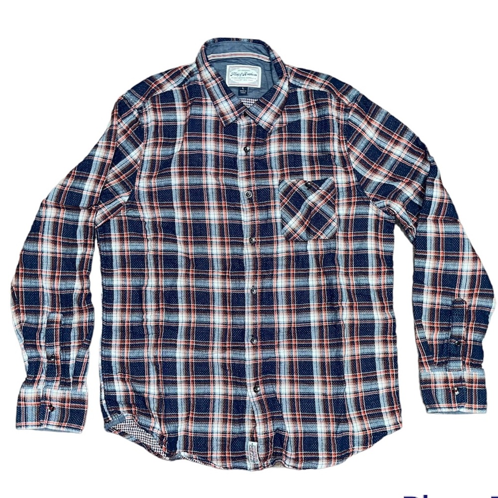NEW* Flag & Anthem - Plaid Flannel 100% Cotton original 41.70